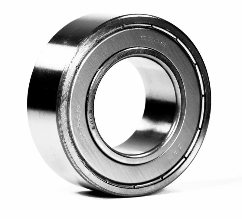 5210-ZZ, JAF/IJK/KYK Brand, 2-Row Angular Contact Shielded  Ball Bearing