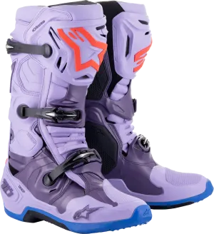 ALPINESTARS Tech 10 Boots - Laser Purple - US 8 2010020-398-8