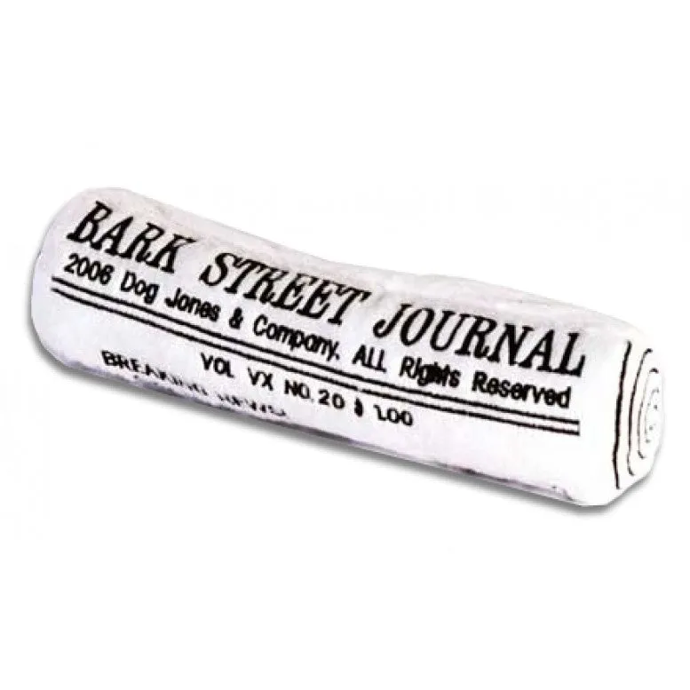 Bark Street Journal Dog Toy