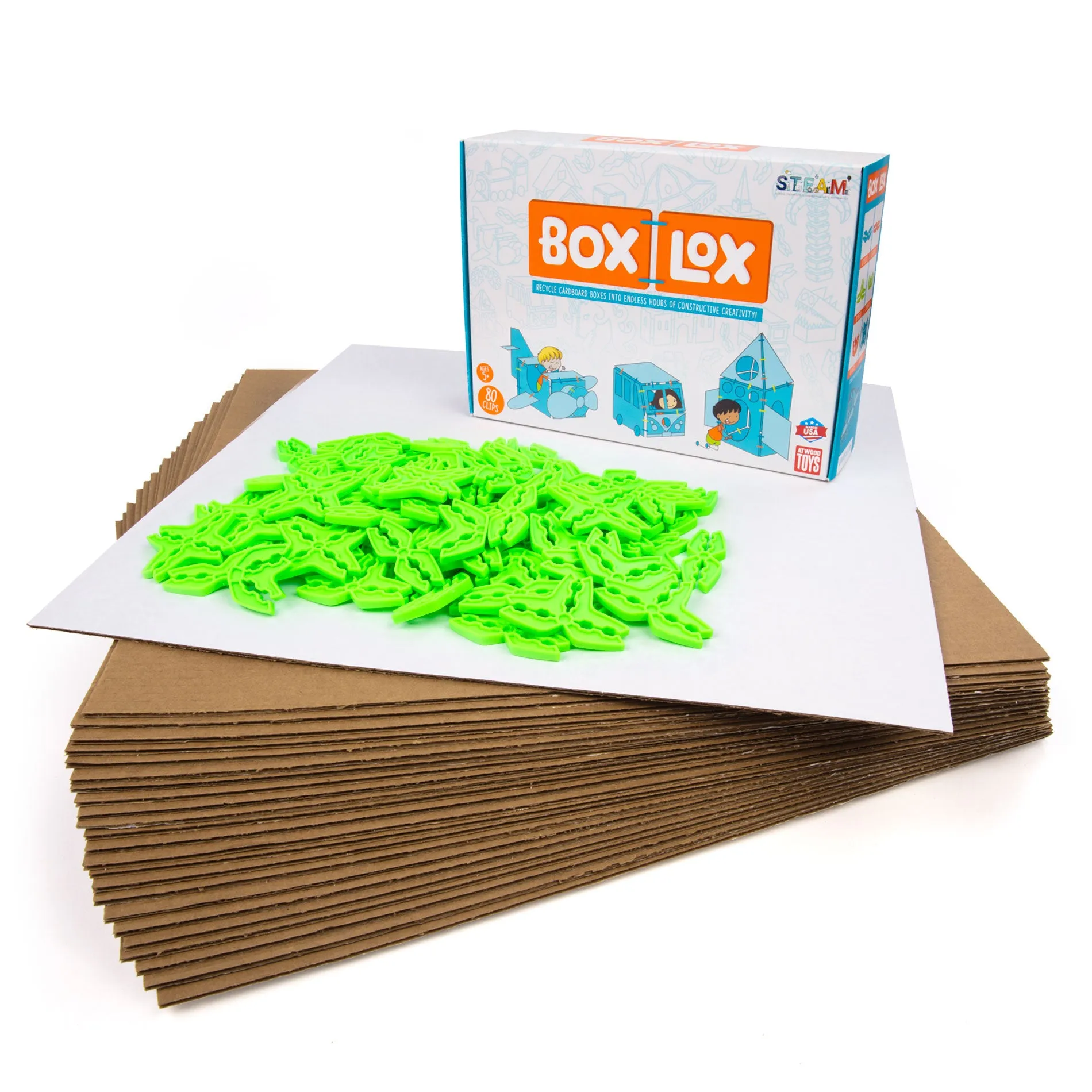 Box Lox Kit - Neon Green