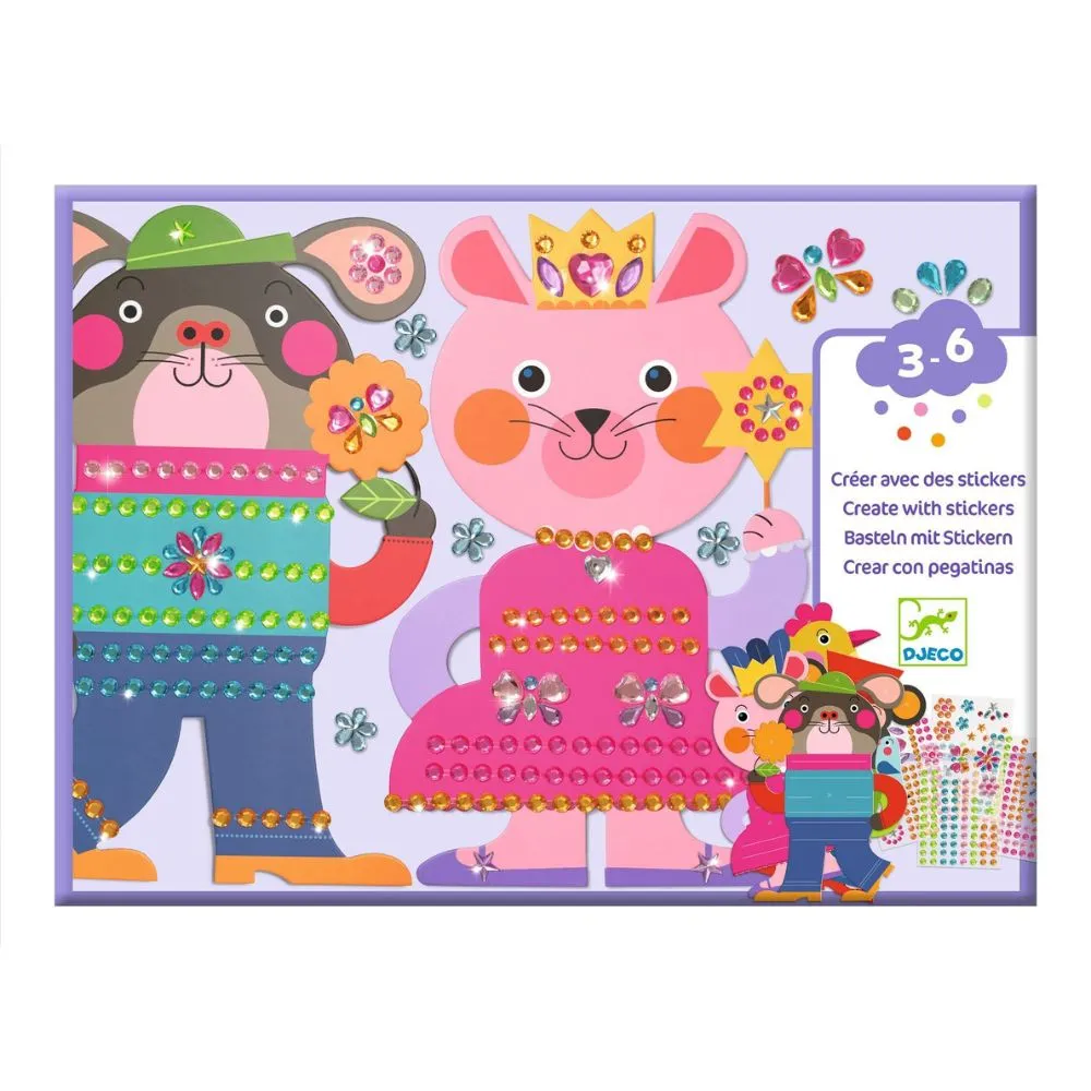 Djeco Stickers - Sparkles