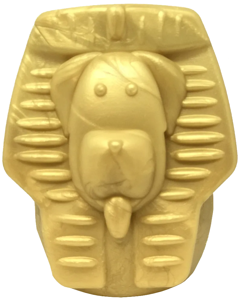 Doggie Pharaoh Durable Chew Toy & Treat Dispenser