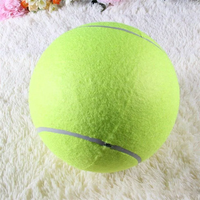 Giant Rubber Tennis Ball Dog Toy