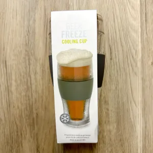 HOST Beer Freeze Pint Glass in Gray