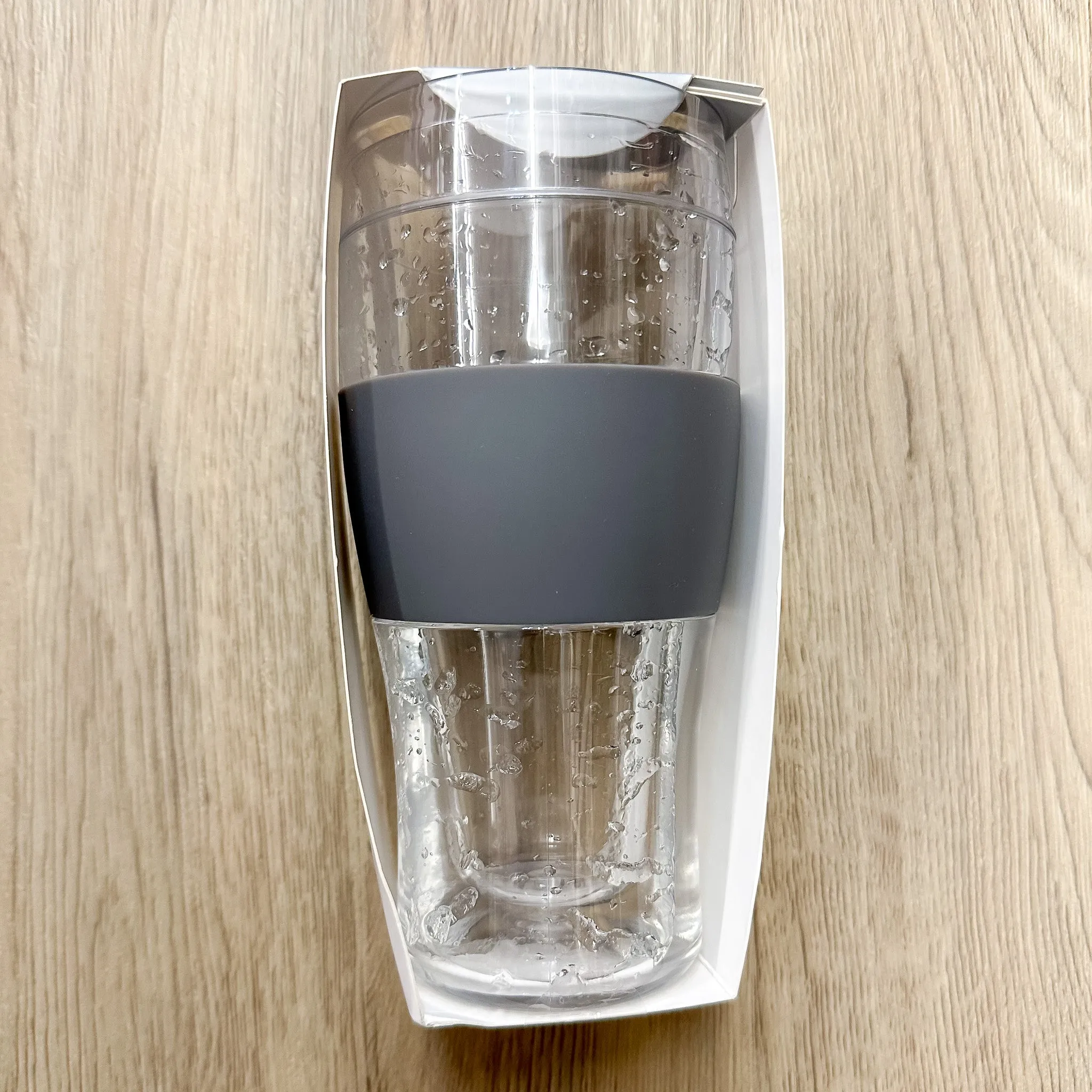 HOST Beer Freeze Pint Glass in Gray