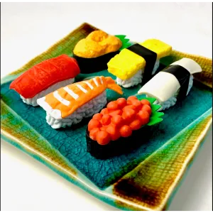 IWAKO SUSHI Japanese Erasers- 1 per order random pick