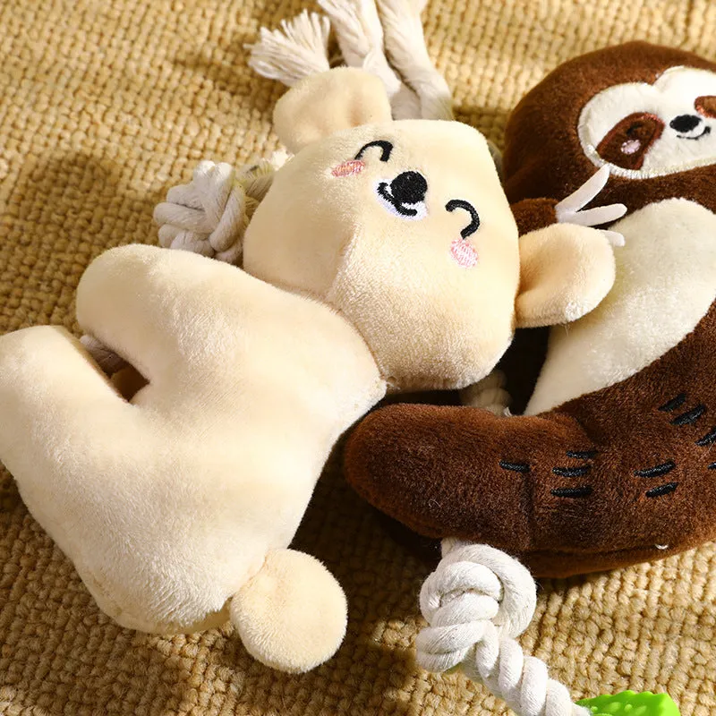 Petkin - Sloth Dog Chew Toy