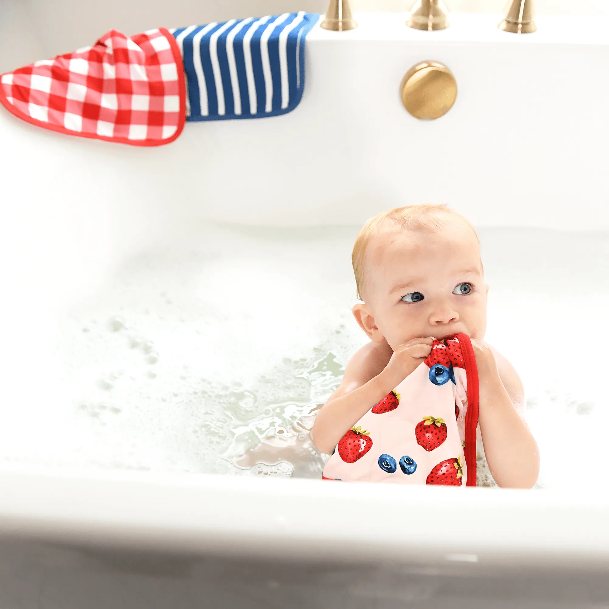 Rosie Berries Plush Wash Cloth Set
