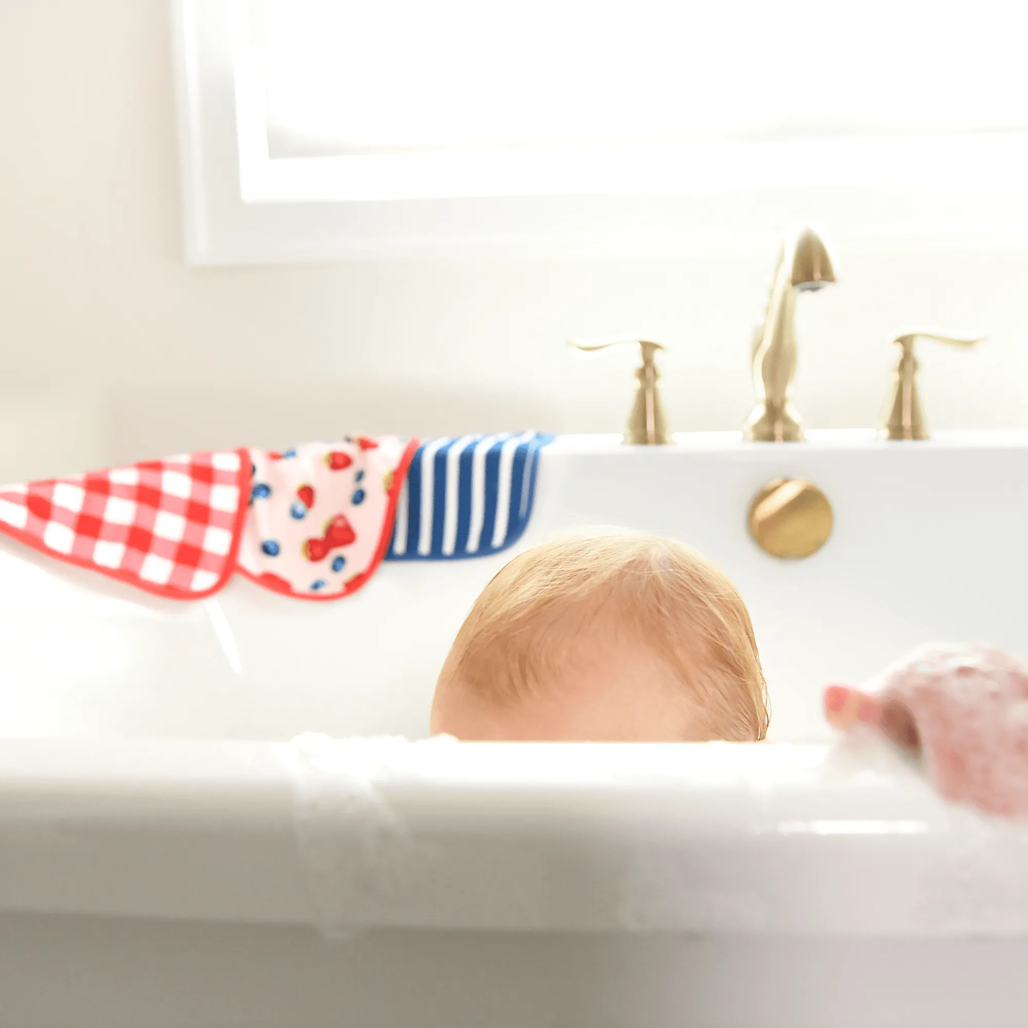Rosie Berries Plush Wash Cloth Set
