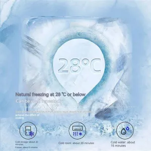TheWellBeingWearable Cooling Neck Wraps for Summer Heat