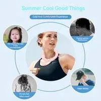 TheWellBeingWearable Cooling Neck Wraps for Summer Heat