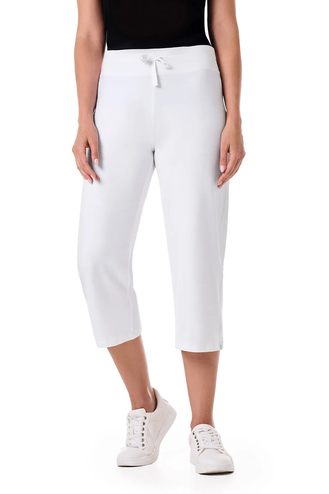 Women's Windley Beach Capris | White
