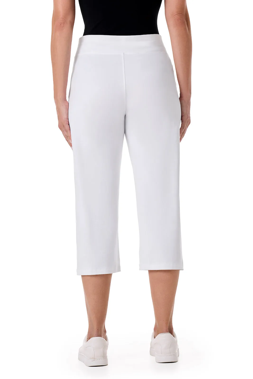 Women's Windley Beach Capris | White